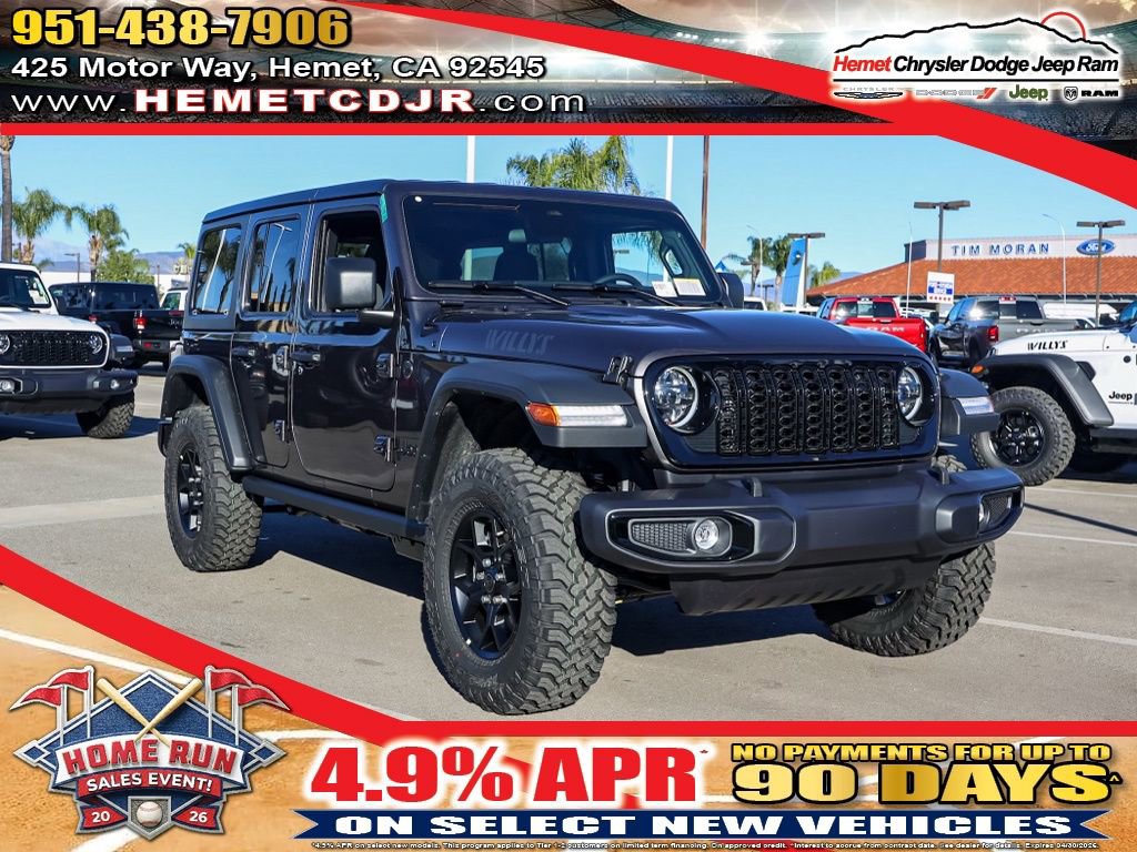 New 2026 Jeep Wrangler Willys image 1