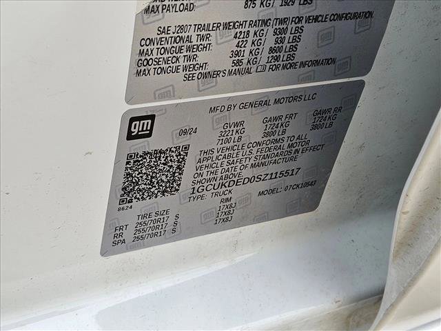 Certified 2025 Chevrolet Silverado 1500 LT AWD/4WD image 25