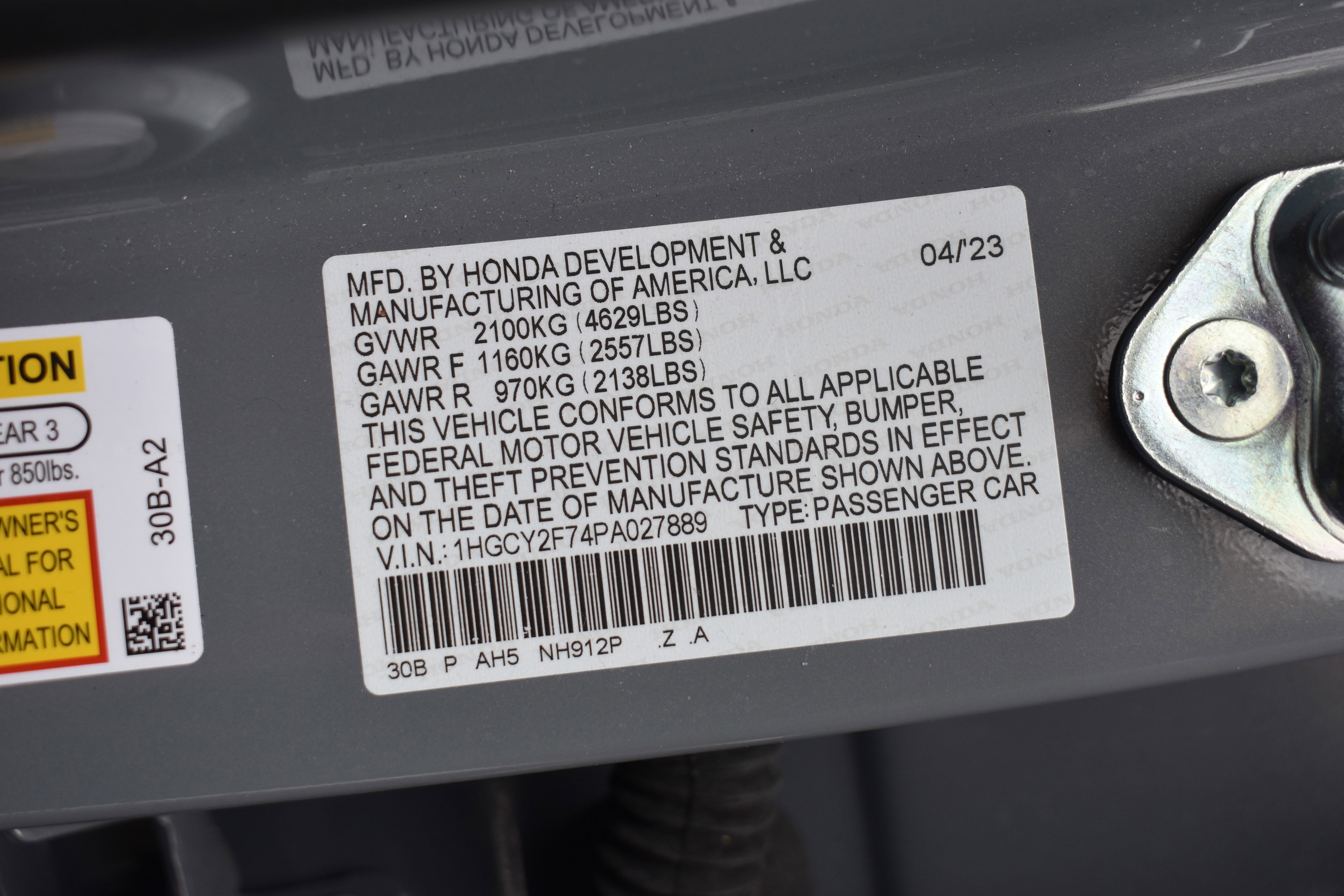 Certified 2023 Honda Accord Sport image 38