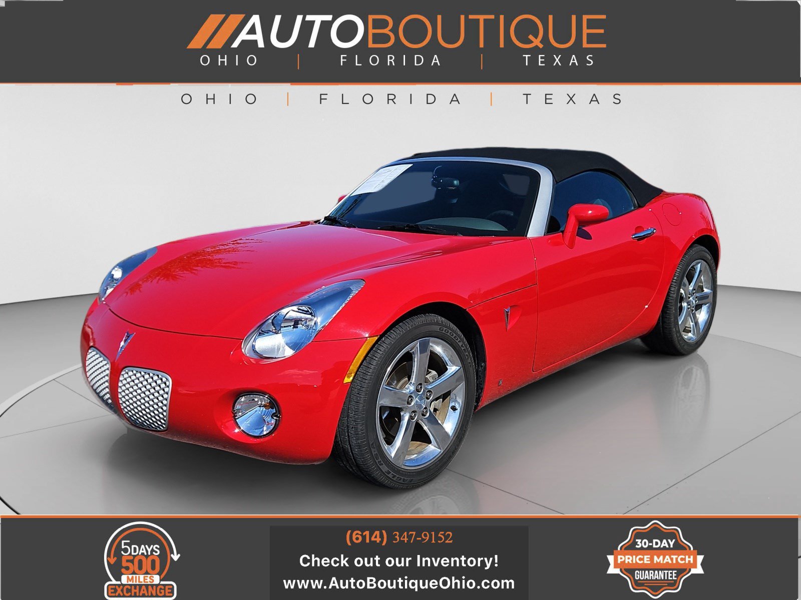 Used 2007 Pontiac Solstice Convertible RWD image 1