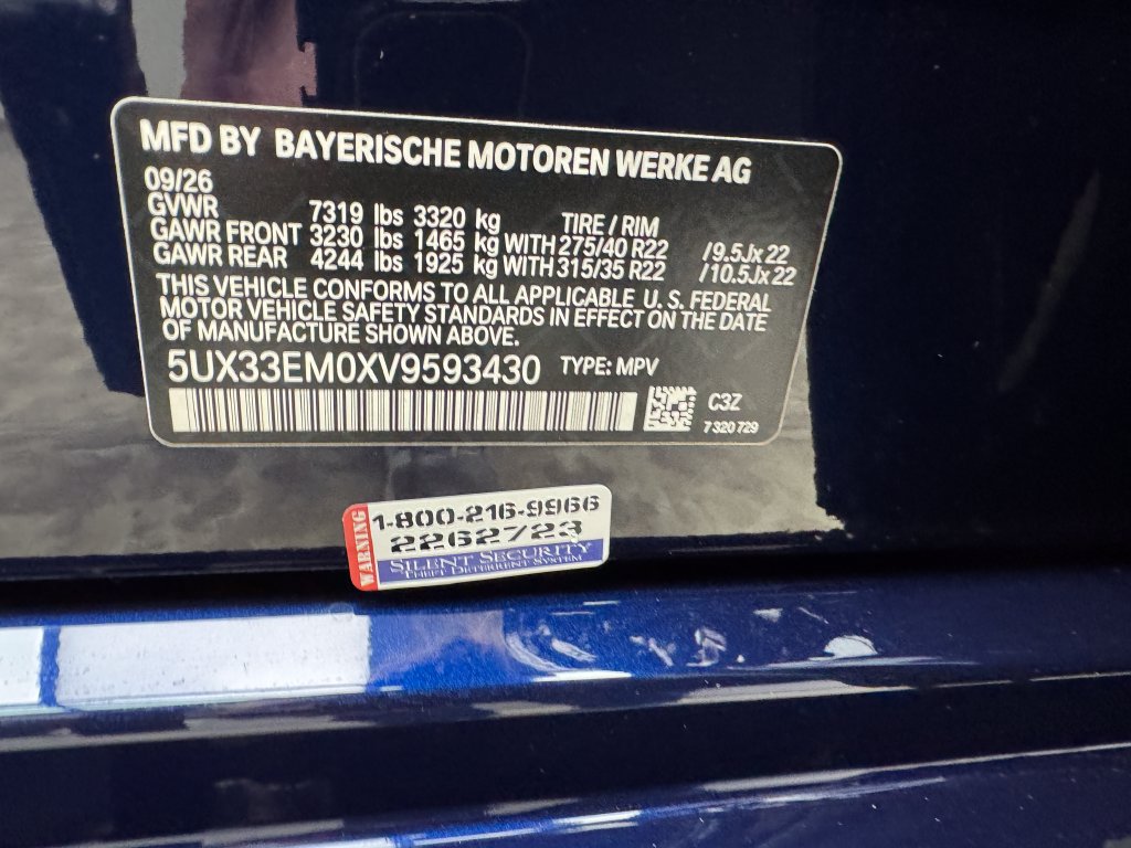 New 2027 BMW X7 M60i AWD/4WD image 28