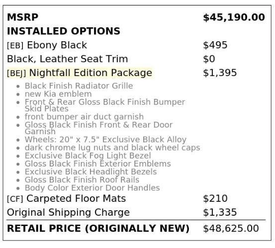 Used 2022 Kia Telluride SX w/ Nightfall Edition Package AWD/4WD image 4
