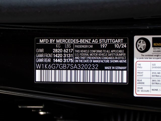 Certified 2025 Mercedes-Benz S 580 4MATIC Sedan image 25