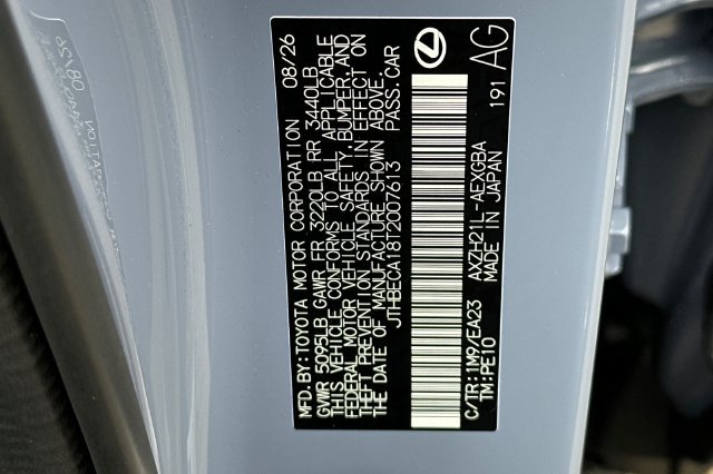 New 2026 Lexus ES 350h w/ Cold Area Package FWD image 22