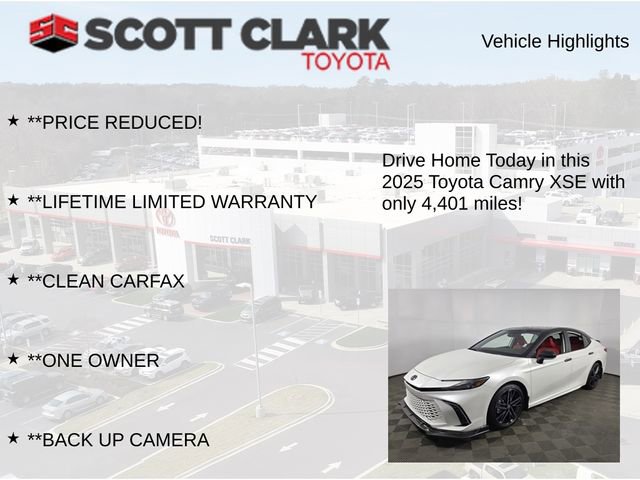 Used 2025 Toyota Camry XSE image 12