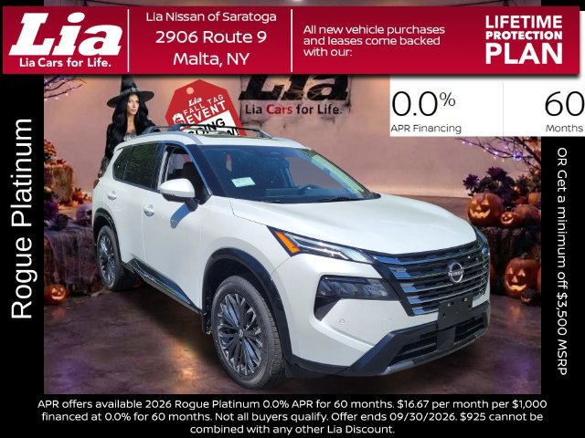 New 2026 Nissan Rogue Platinum