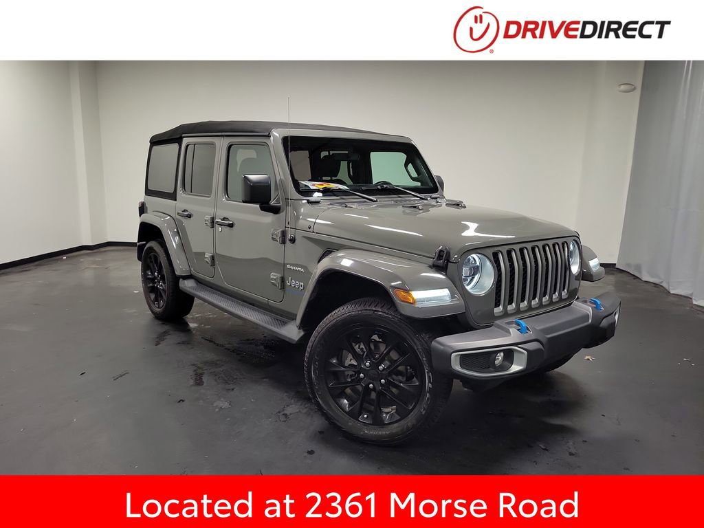 Used 2023 Jeep Wrangler Unlimited Sahara w/ Cold Weather Group image 1