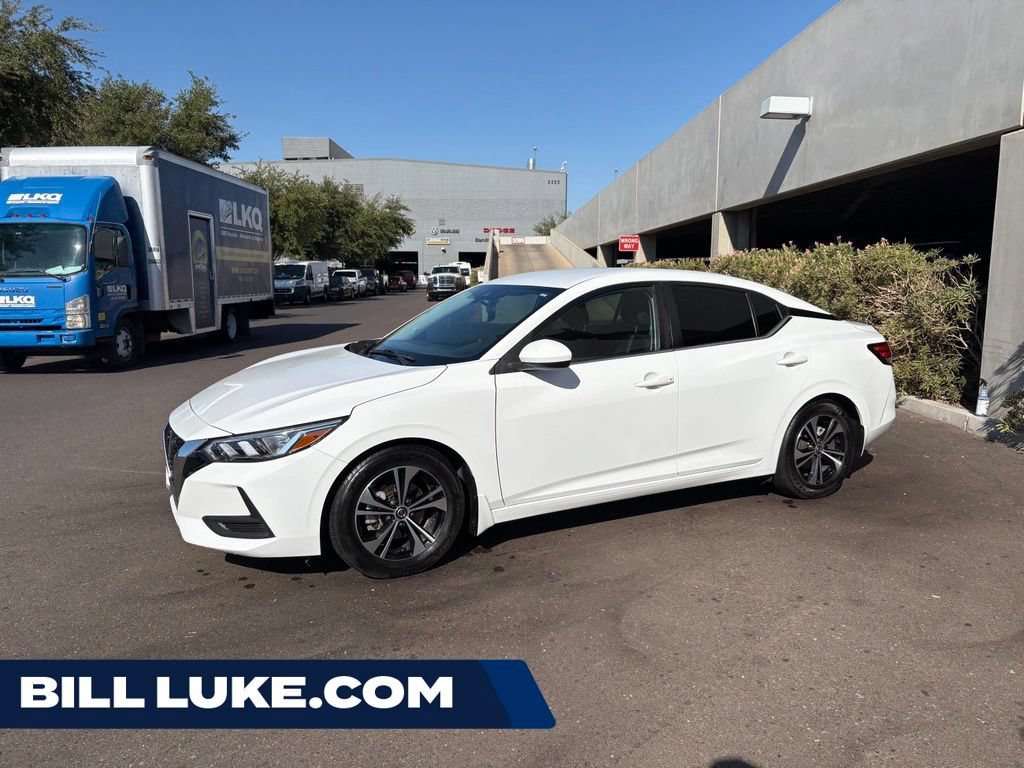 Used 2021 Nissan Sentra SV FWD video 1