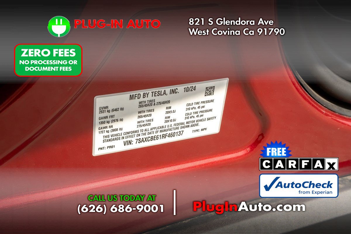 Used 2024 Tesla Model X Plaid AWD/4WD image 12