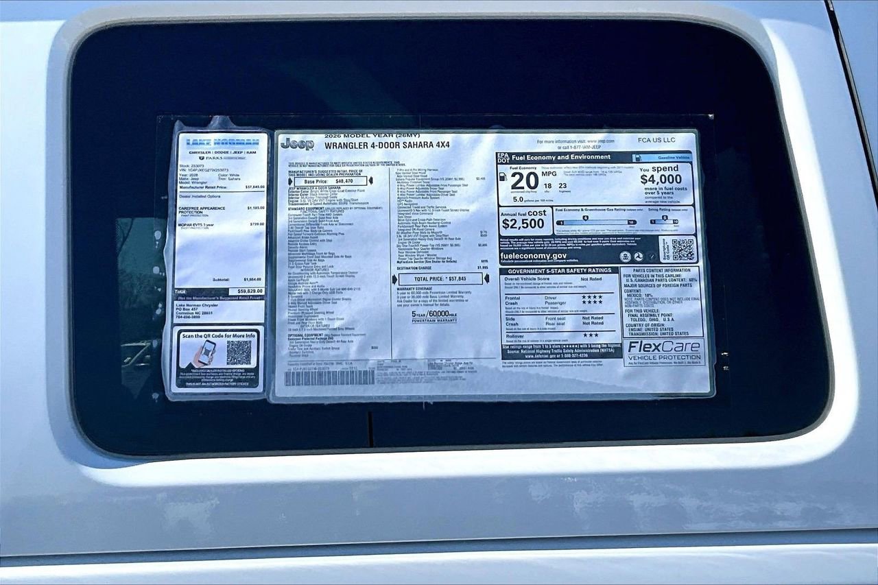 New 2026 Jeep Wrangler Sahara image 38