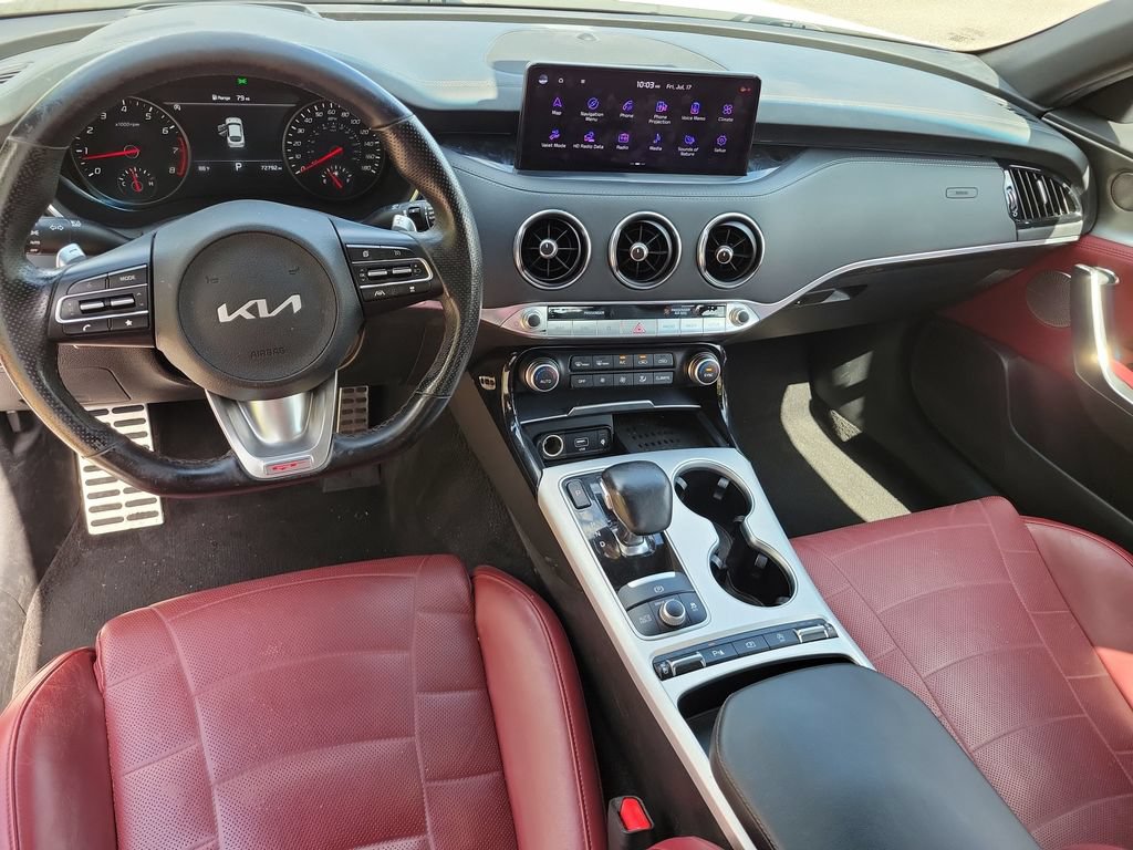 Used 2022 Kia Stinger GT2 w/ Red Interior Color Package RWD image 12