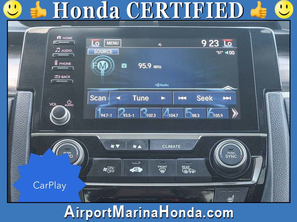 Certified 2020 Honda Civic EX image 8