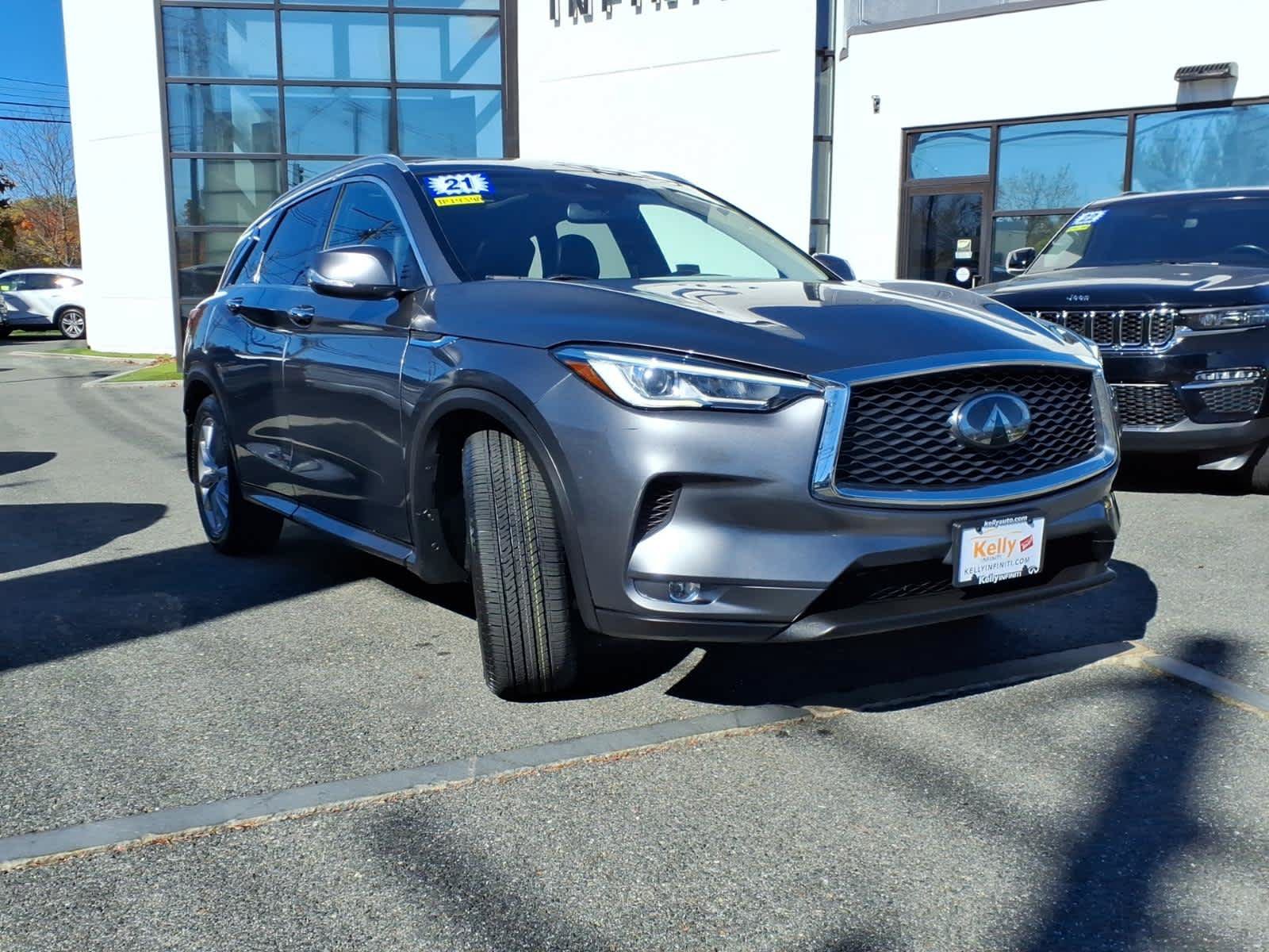 Used 2021 INFINITI QX50 Luxe w/ Cargo Package AWD/4WD image 3