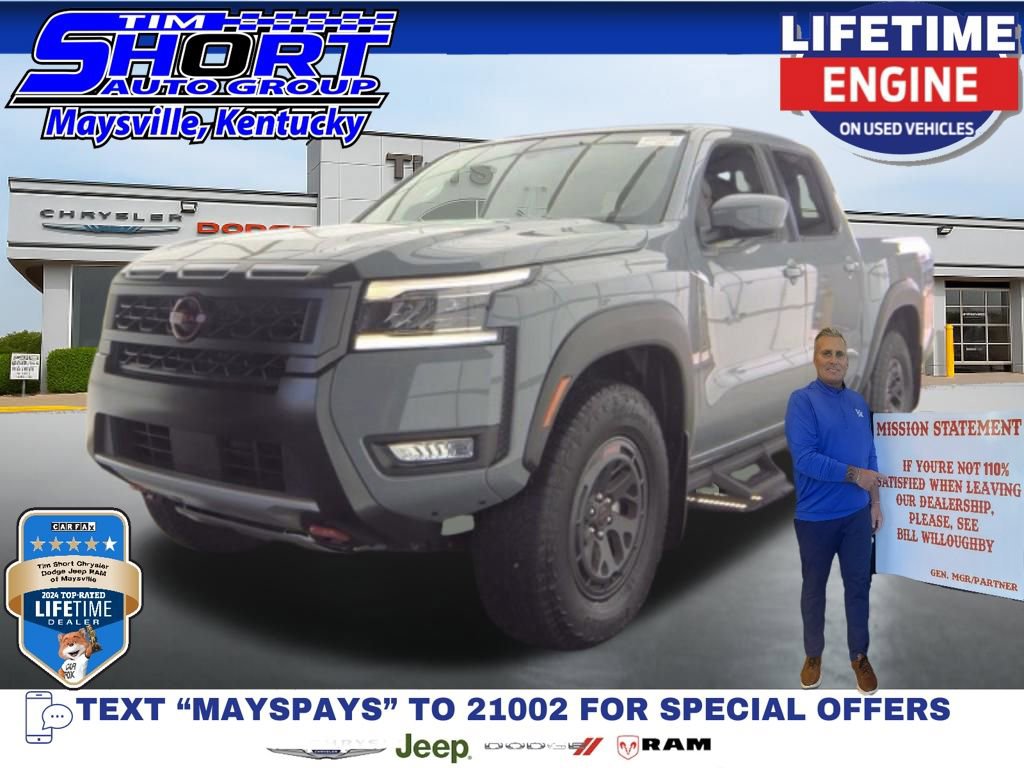 Used 2025 Nissan Frontier PRO-4X AWD/4WD image 1