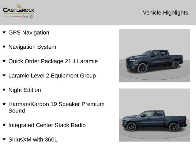 New 2026 RAM 1500 Laramie w/ Night Edition AWD/4WD image 2