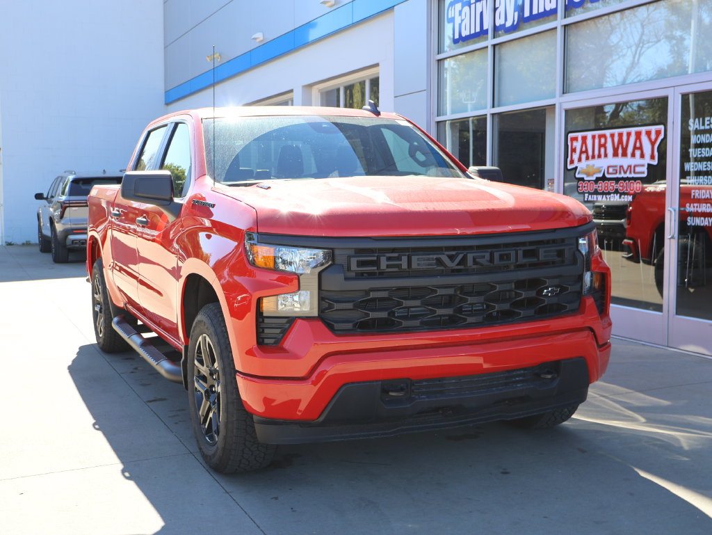 New 2026 Chevrolet Silverado 1500 Custom w/ Turbomax Blackout Package AWD/4WD image 2