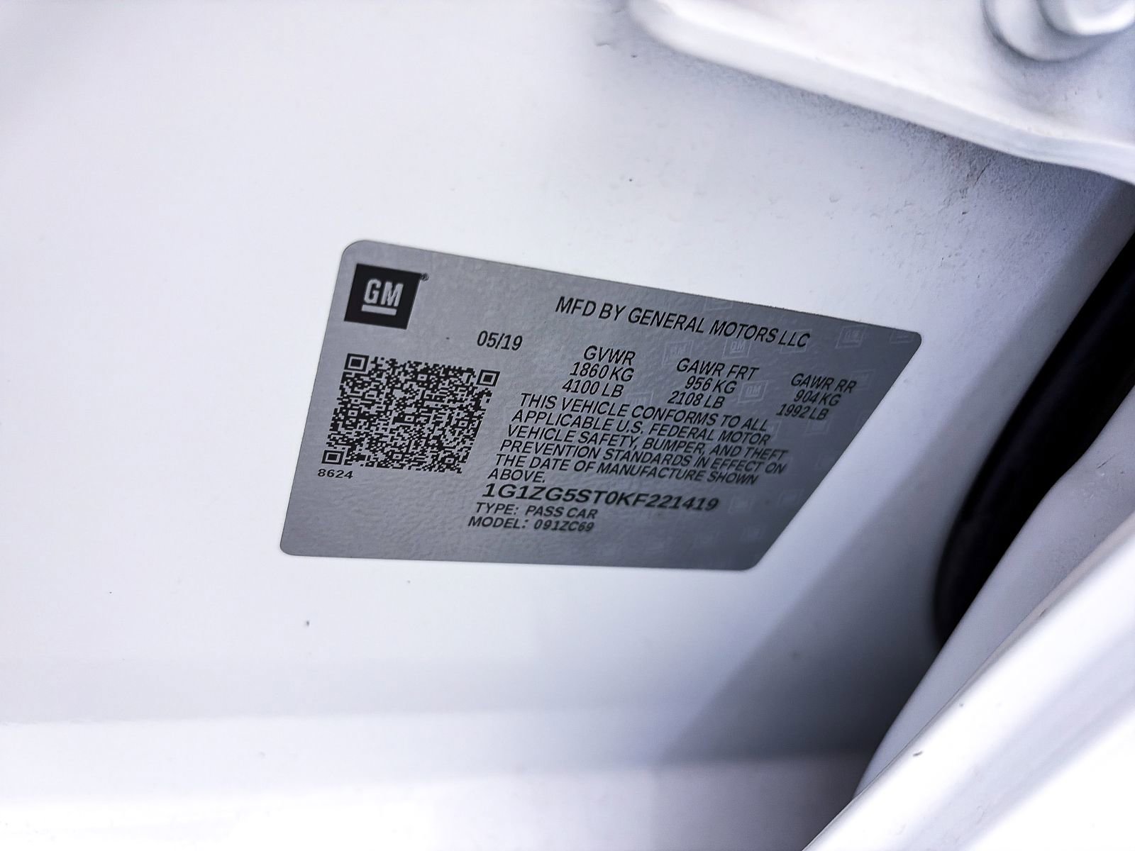 Used 2019 Chevrolet Malibu RS w/ LPO, Convenience Package 1 image 28