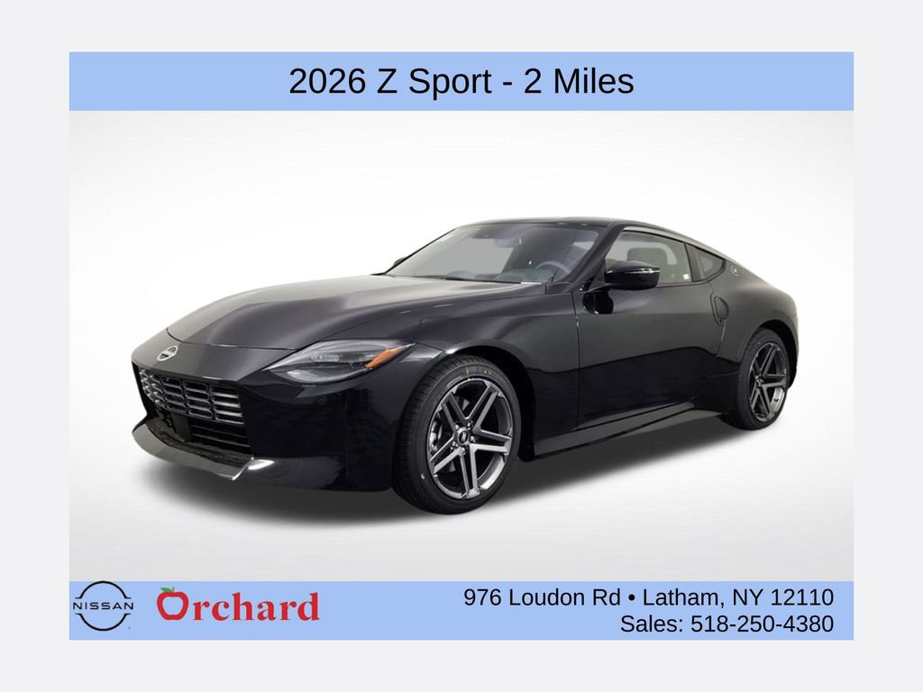 New 2026 Nissan Z Sport w/ Floor Mat Package RWD 360° Tour