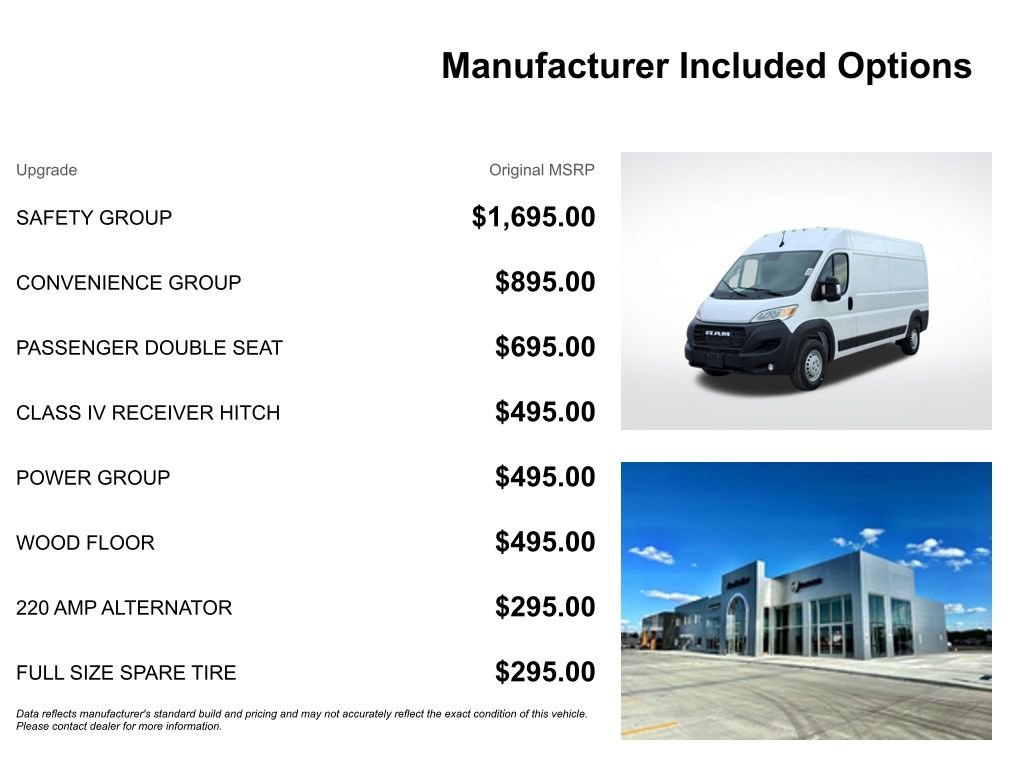 New 2026 RAM ProMaster 2500 w/ Safety Group FWD image 7