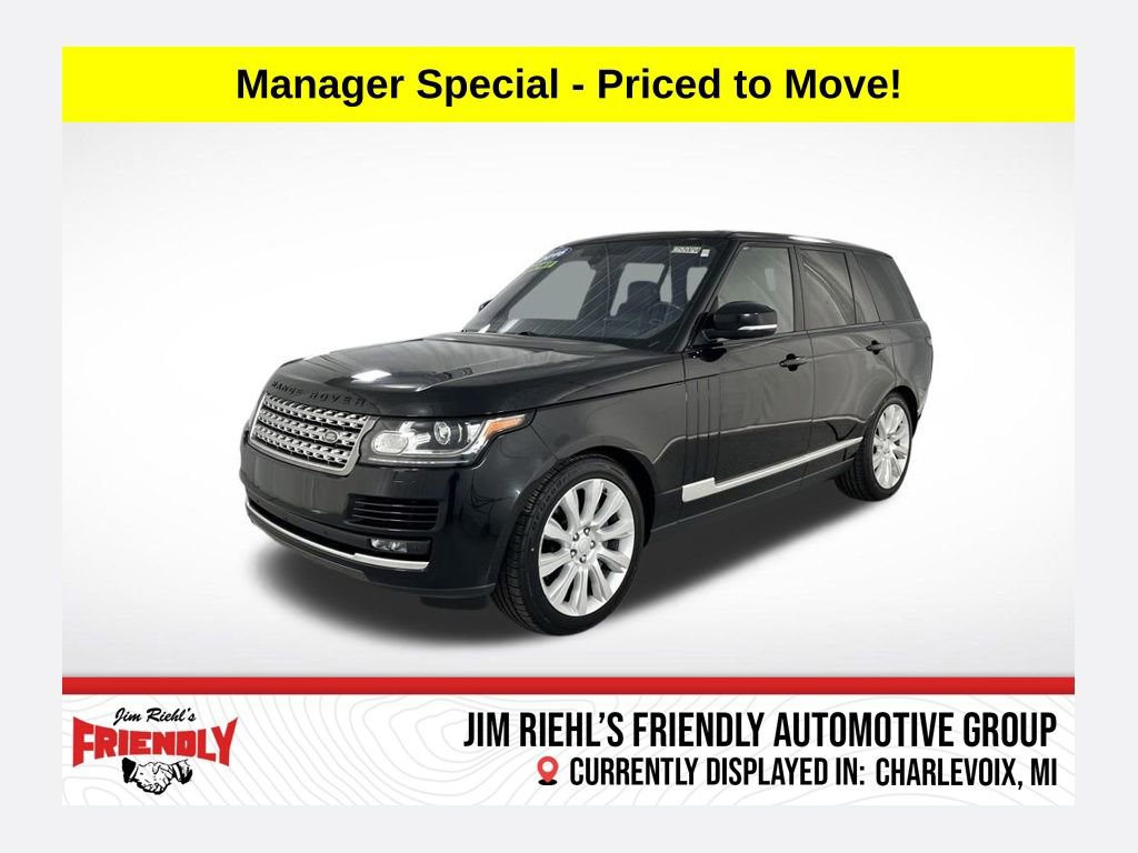 Used 2016 Land Rover Range Rover Supercharged AWD/4WD 360° Tour