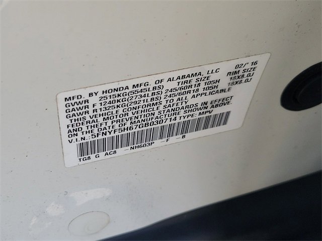 Used 2016 Honda Pilot EX-L image 32