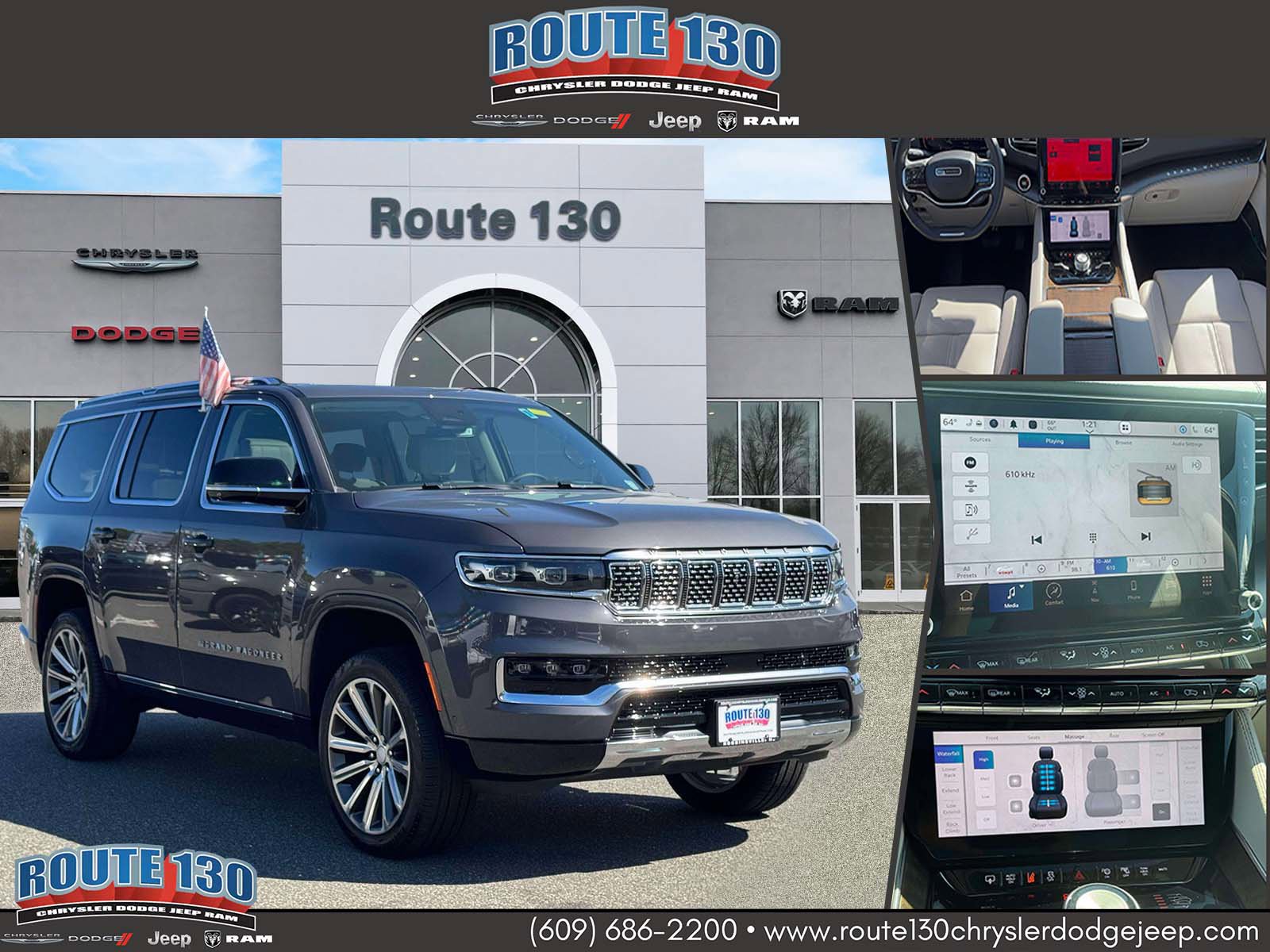 Used 2023 Jeep Grand Wagoneer 4WD w/ Flexible Seating Group