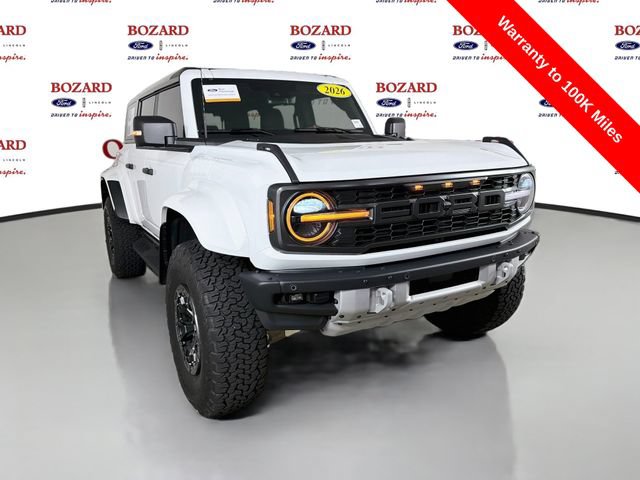 Certified 2026 Ford Bronco Raptor w/ Interior Carbon Fiber Pack AWD/4WD image 1