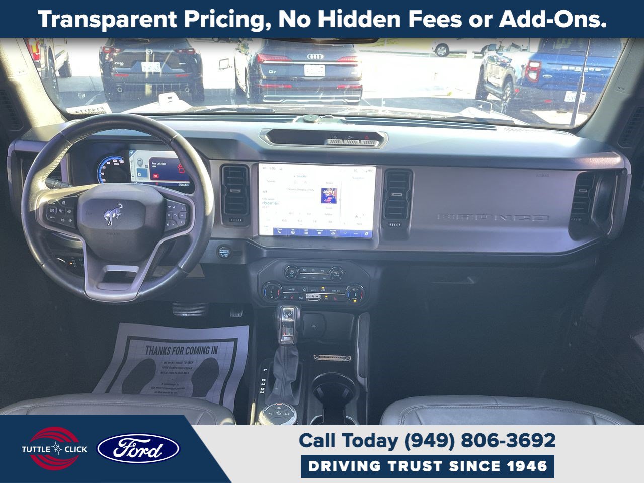 Certified 2022 Ford Bronco 4-Door AWD/4WD image 2
