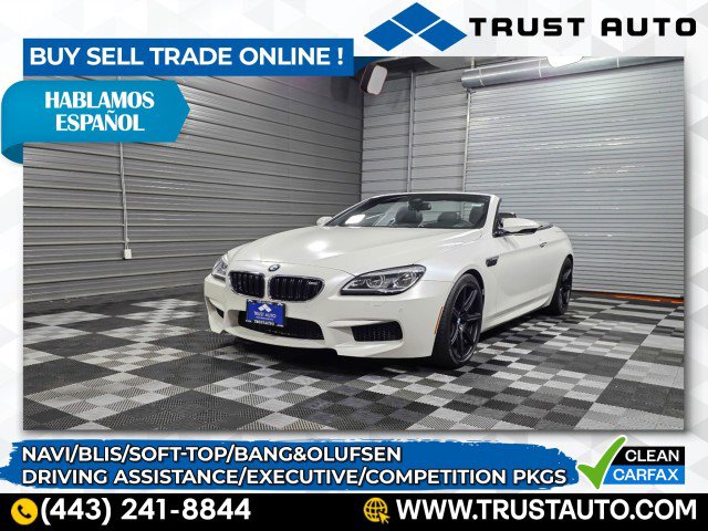 Used 2018 BMW M6 Convertible w/ Competition Package