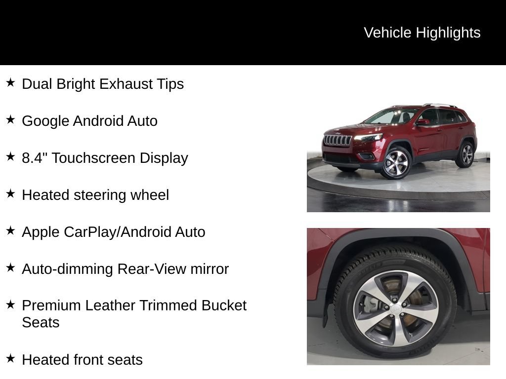 Used 2019 Jeep Cherokee Limited AWD/4WD image 19