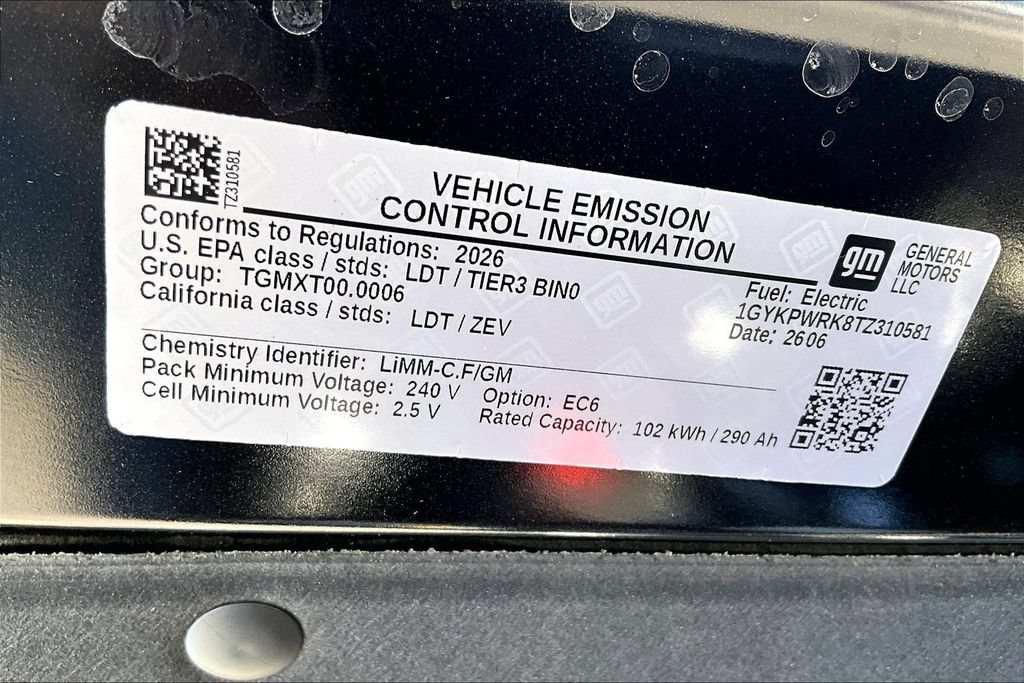 New 2026 Cadillac Lyriq Premium Sport w/ LPO, Floor Liner Package RWD image 18