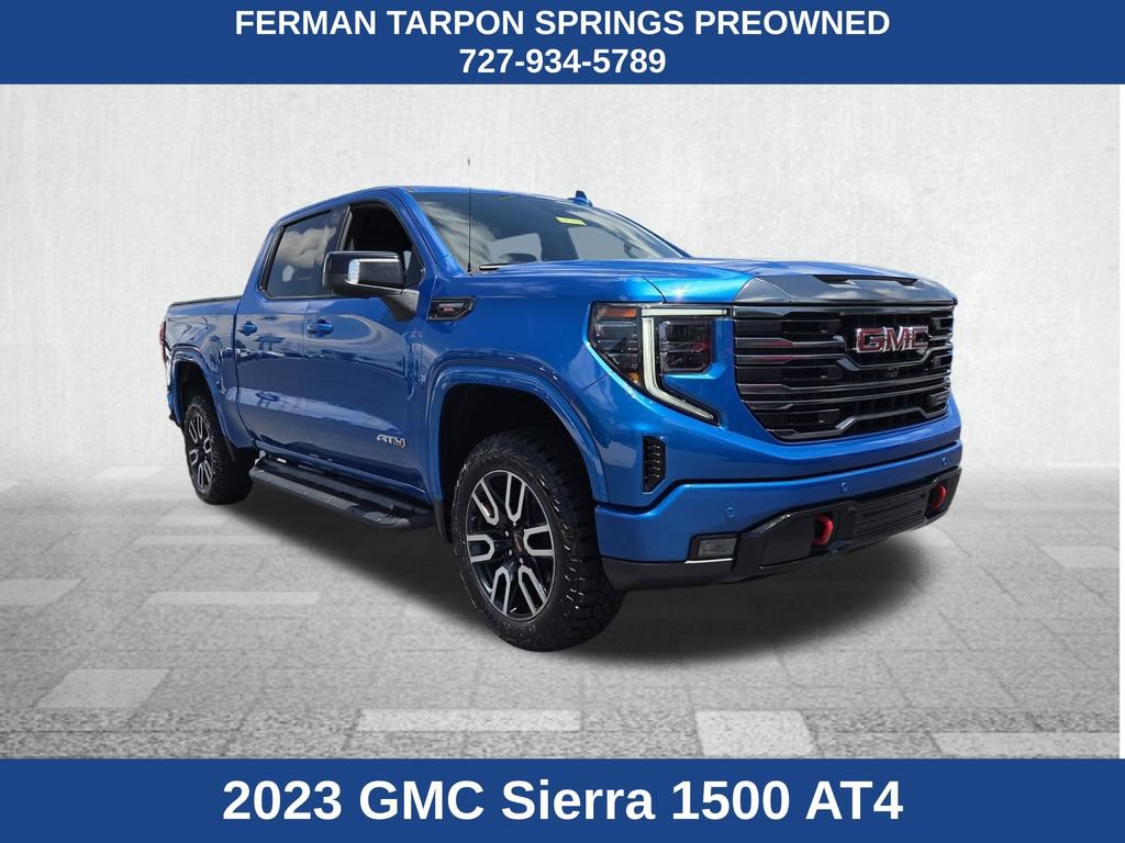 Used 2023 GMC Sierra 1500 AT4 w/ AT4 Premium Package AWD/4WD video 1