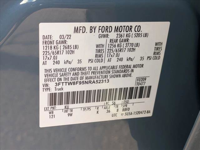 Used 2022 Ford Maverick XL w/ Equipment Group 100A Standard image 24
