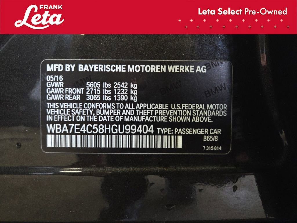 Used 2017 BMW 740i xDrive image 26