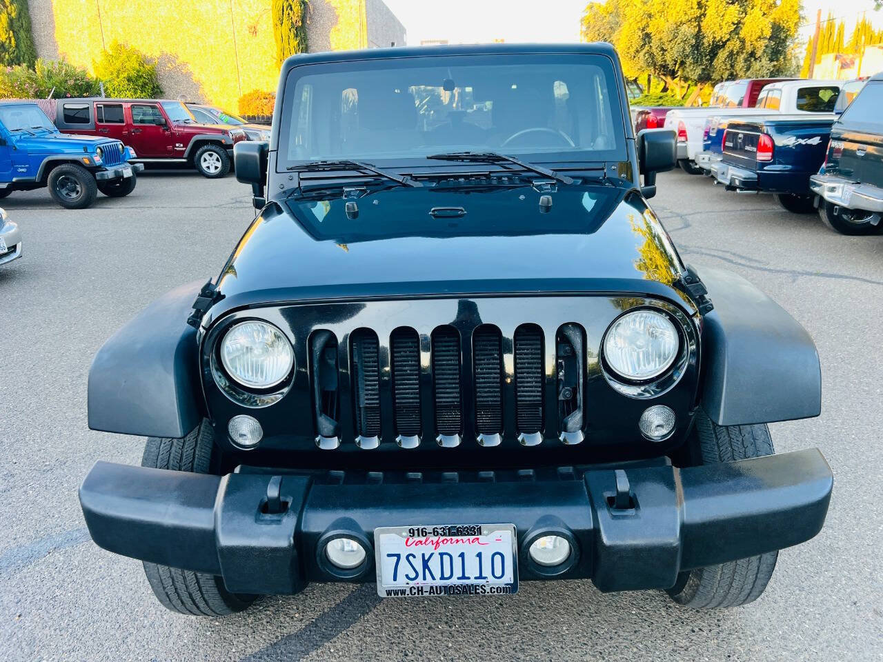 Used 2014 Jeep Wrangler Unlimited Sport w/ Quick Order Package 24S AWD/4WD image 7
