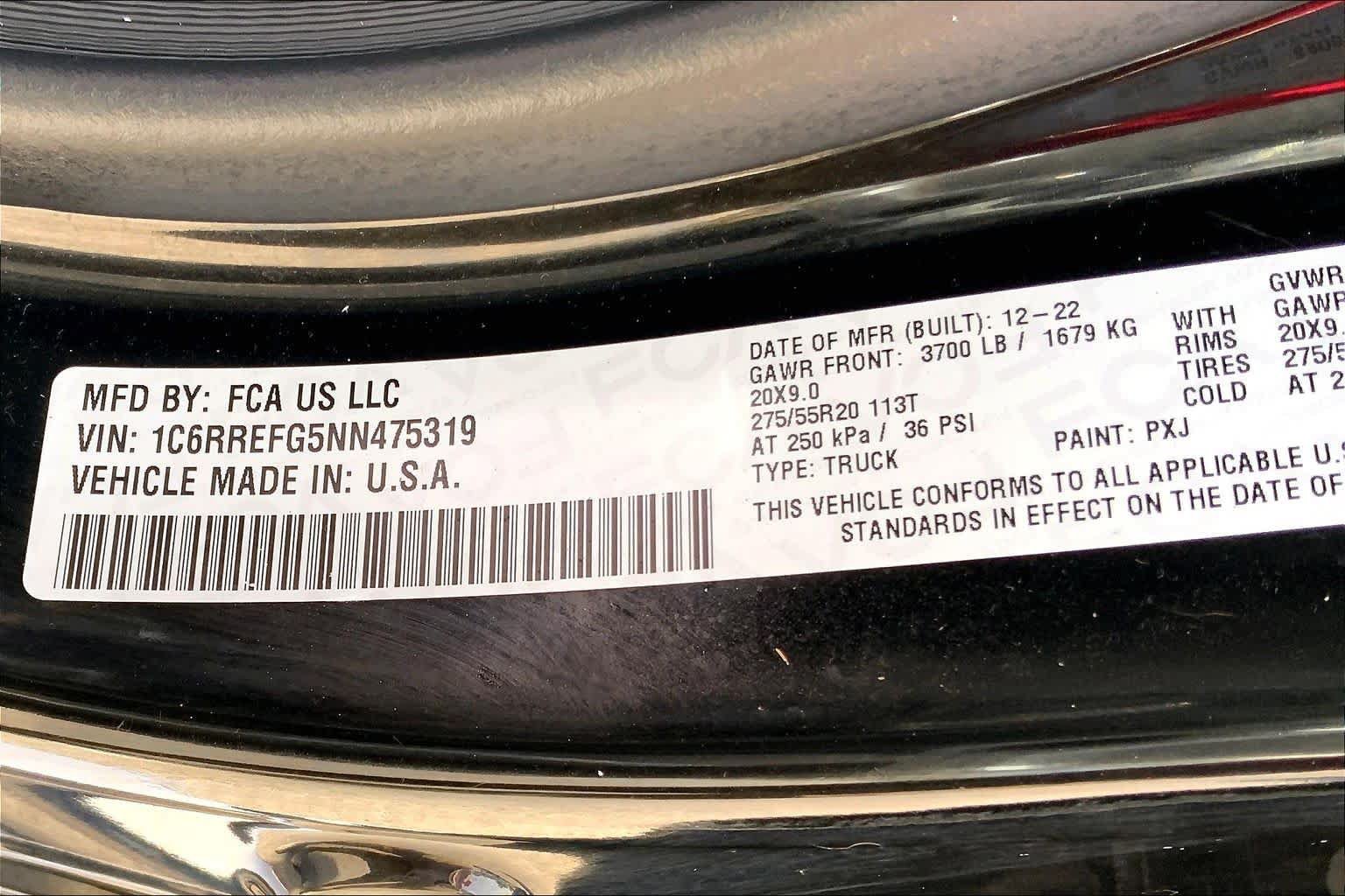 Used 2022 RAM 1500 Lone Star RWD image 31