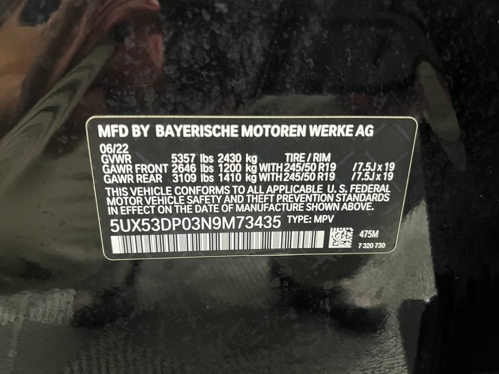 Used 2022 BMW X3 xDrive30i w/ Premium Package 2 AWD/4WD image 29