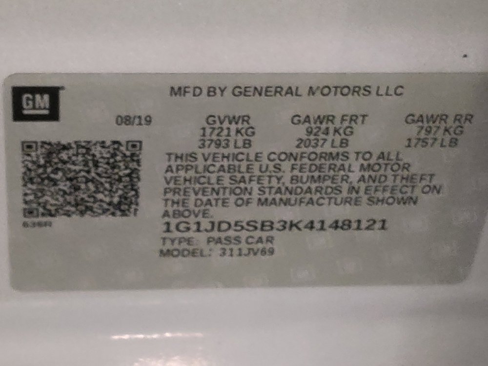 Used 2019 Chevrolet Sonic LT w/ Convenience Package FWD image 33