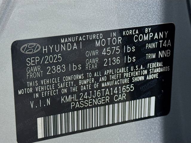 New 2026 Hyundai Sonata Blue image 16