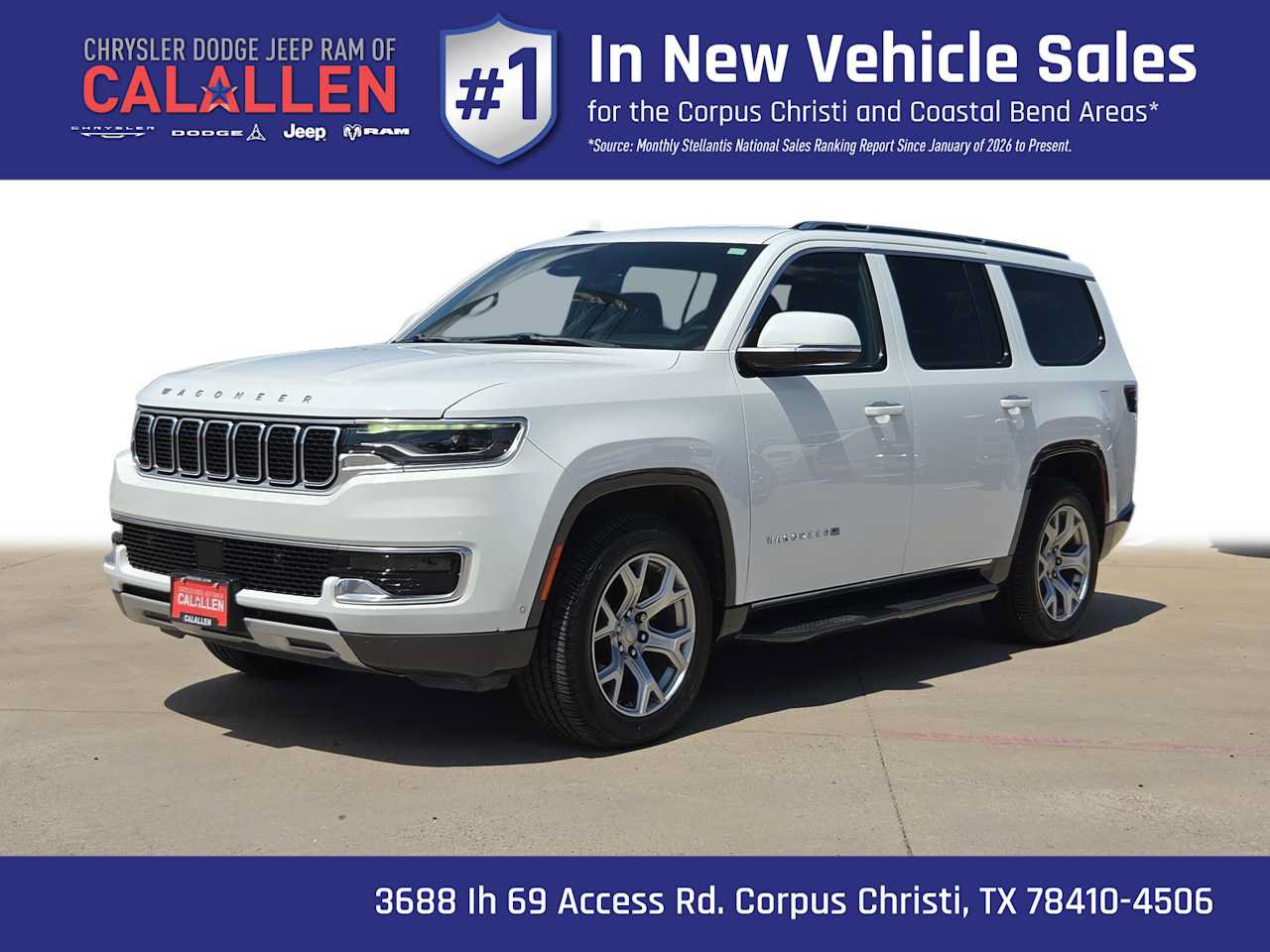 Used 2022 Jeep Wagoneer Series II w/ Rear Seat Video Group 1