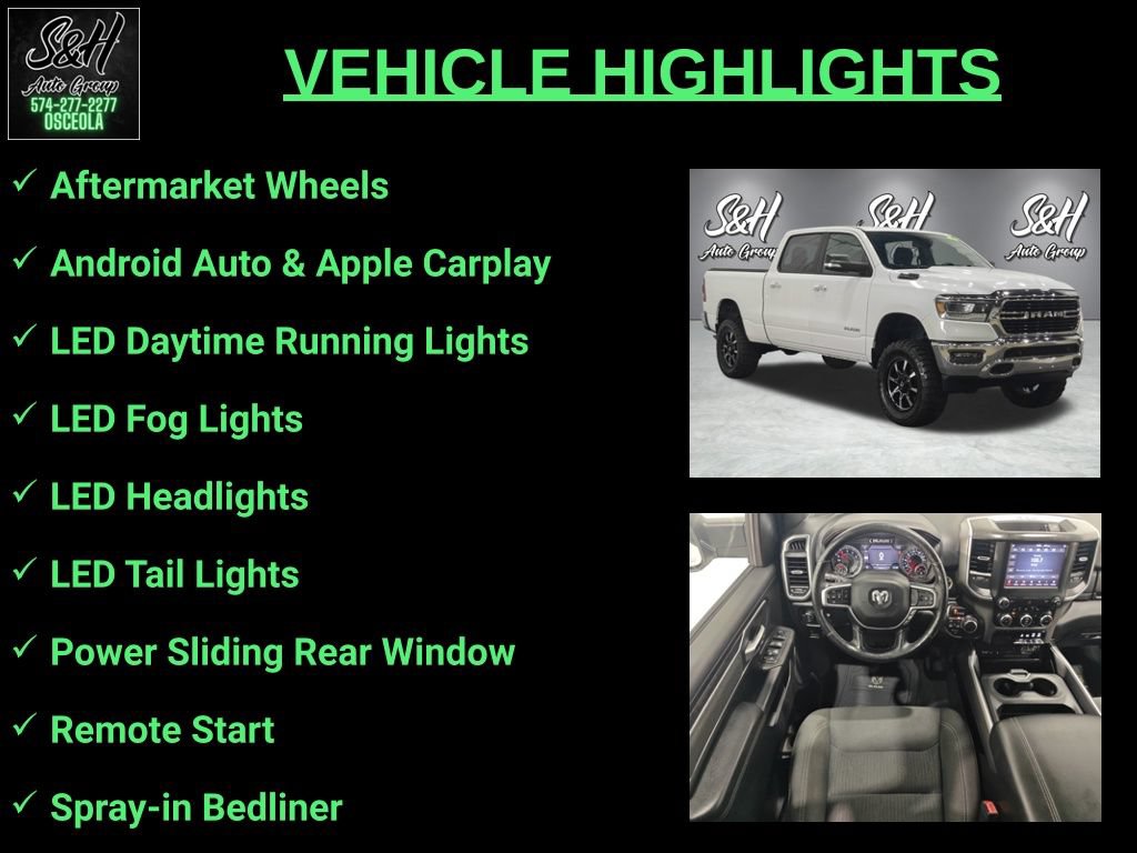 Used 2019 RAM 1500 Big Horn AWD/4WD image 3