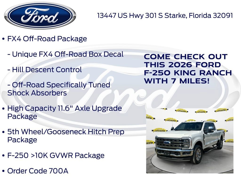New 2026 Ford F250 King Ranch image 20
