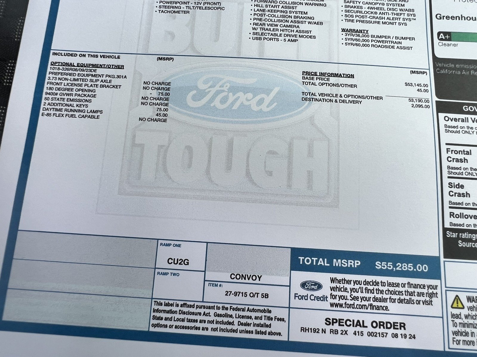 Used 2024 Ford Transit 350 XL RWD image 79