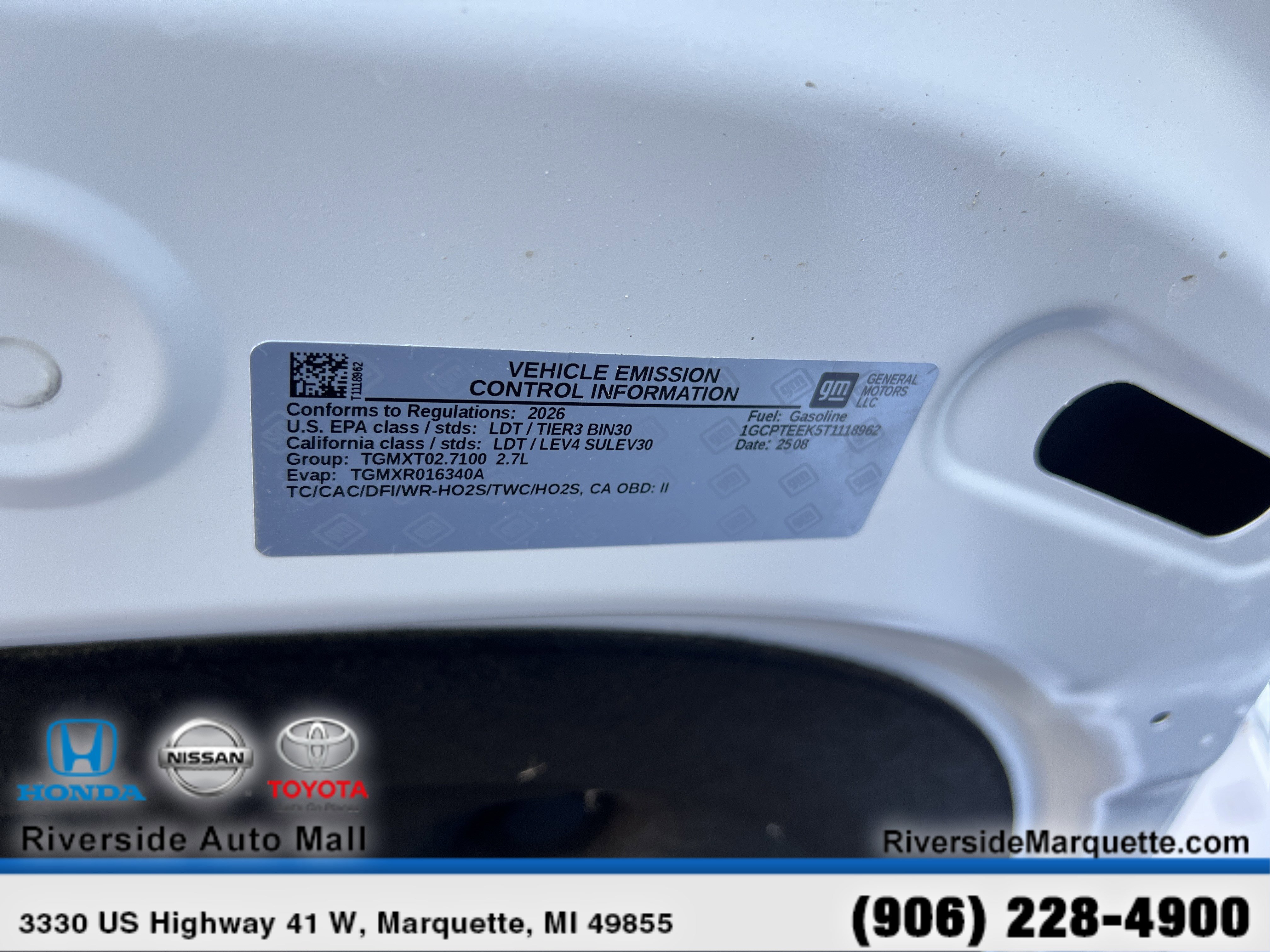 Used 2026 Chevrolet Colorado Trail Boss AWD/4WD image 14