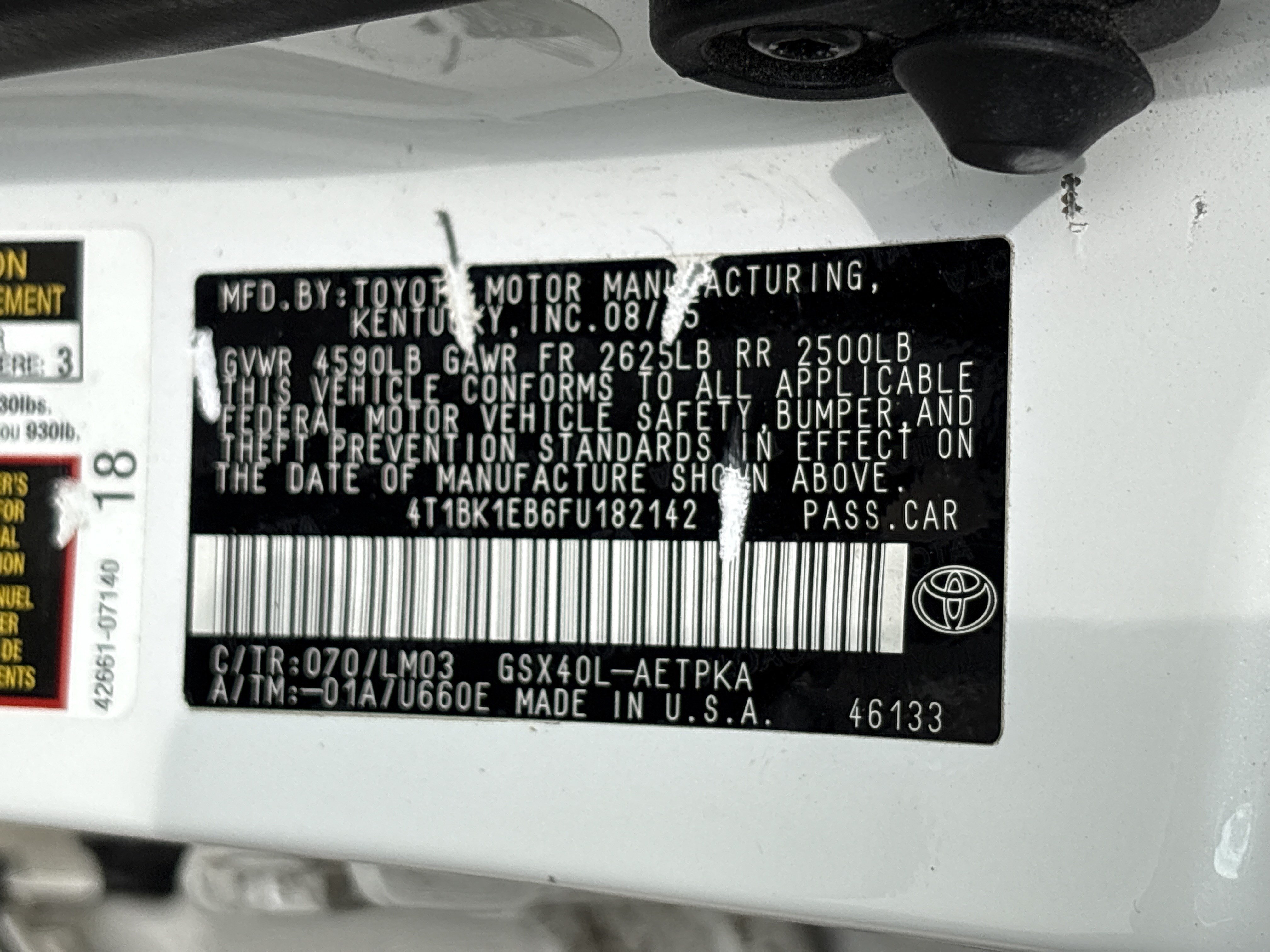 Used 2015 Toyota Avalon Limited FWD image 35