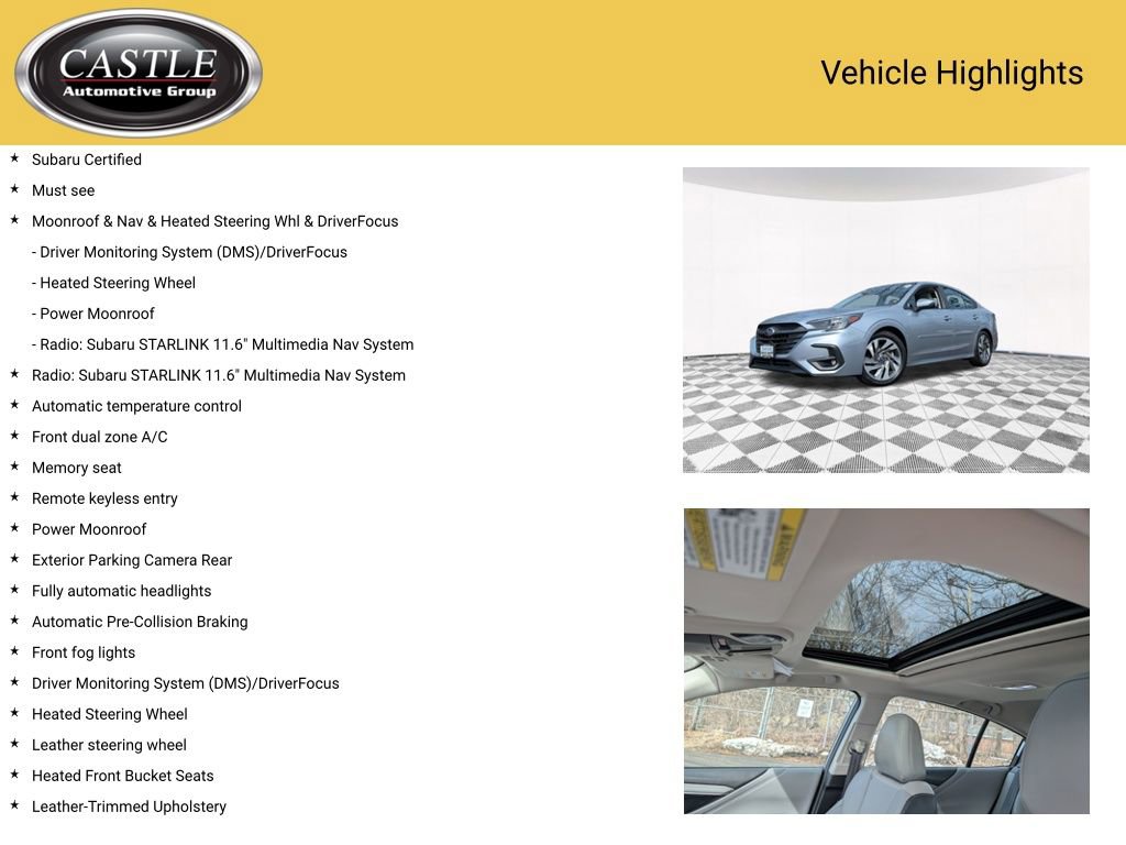 Certified 2023 Subaru Legacy Limited AWD/4WD image 4