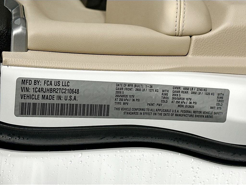 New 2026 Jeep Grand Cherokee Limited image 19