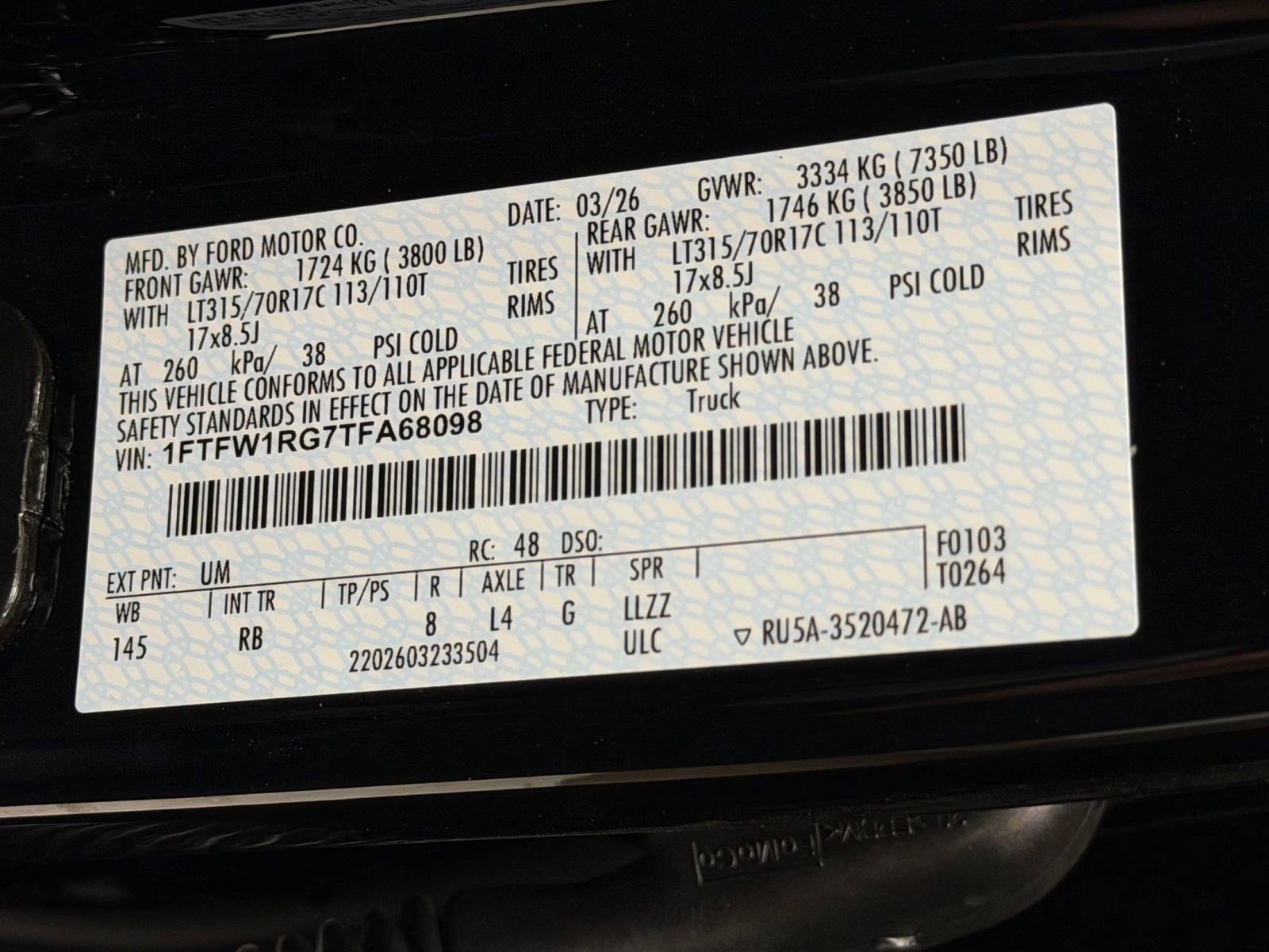 New 2026 Ford F150 Raptor AWD/4WD image 19