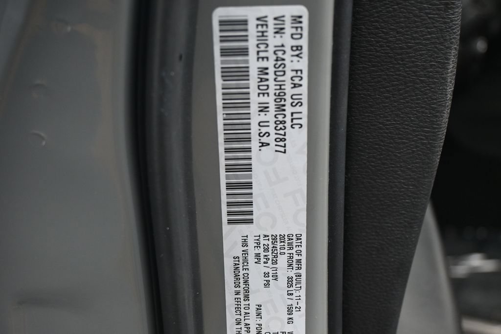 Used 2021 Dodge Durango SRT Hellcat w/ Black Package AWD/4WD image 17