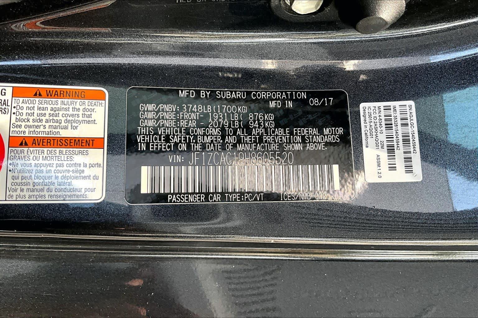 Used 2017 Subaru BRZ Limited RWD image 34